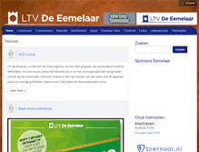 Tablet Screenshot of eemelaar.nl